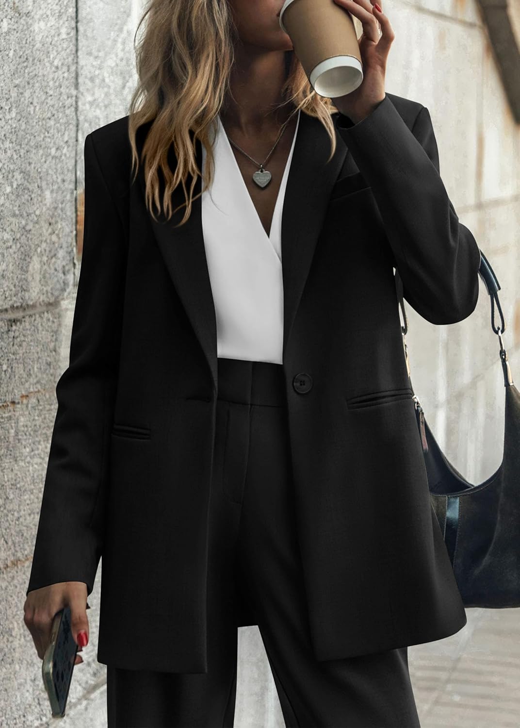 Women’s Blazer & Trouser Set for Office and Casual Wear