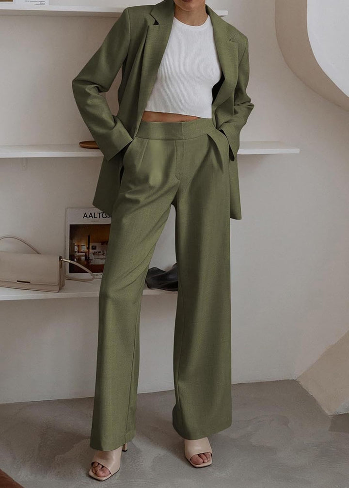 Women’s Blazer & Trouser Set for Office and Casual Wear