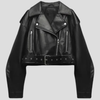 Women’s Cropped Belted Jacket