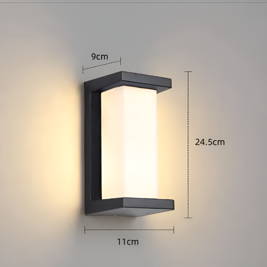 LED Outdoor Wall Light – Modern Design, Smart Functionality, and Enhanced Security