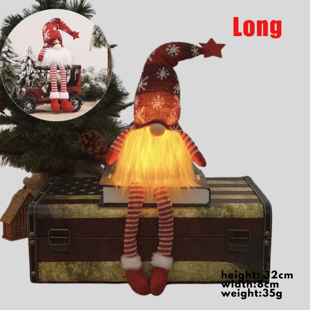 LED Faceless Doll Gnome Ornaments