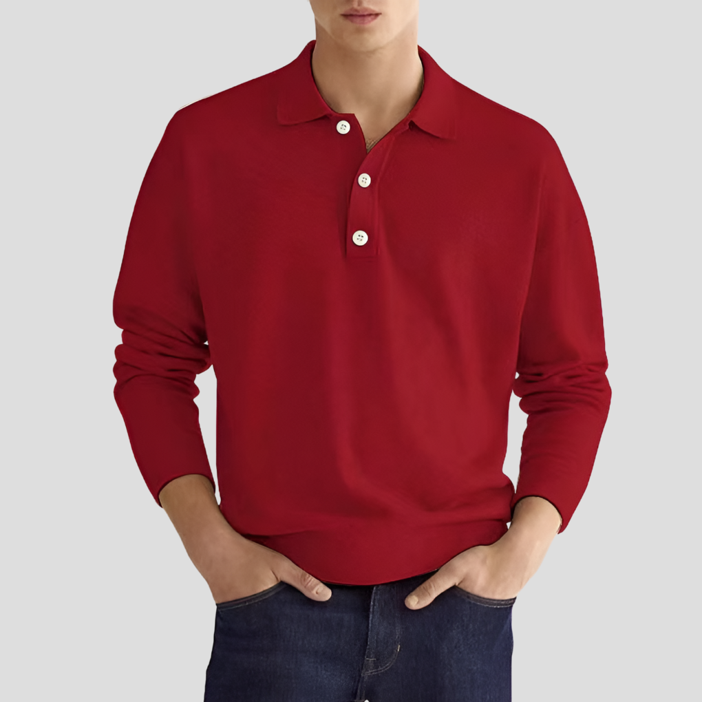 Men’s Cotton Polo Shirt – Crisp Style for Everyday Wear