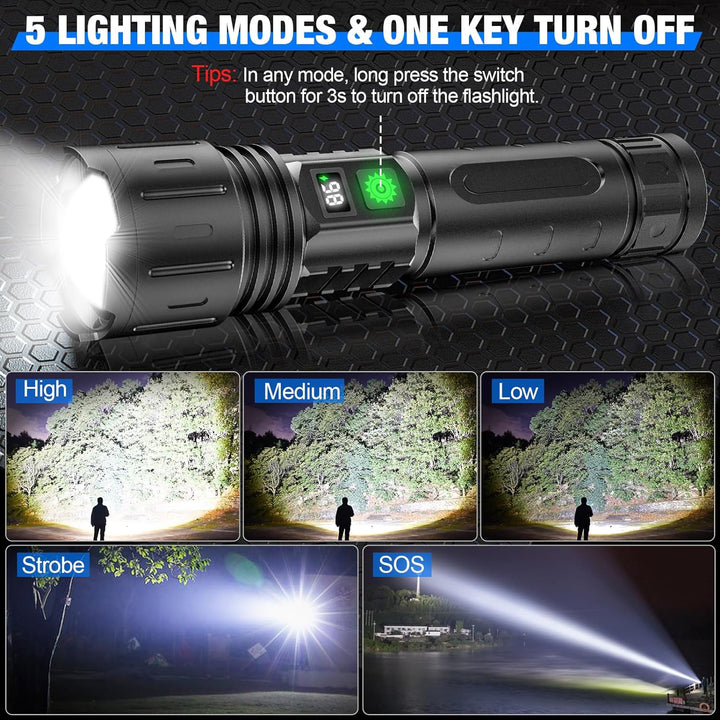 100000 Lumen Flashlight