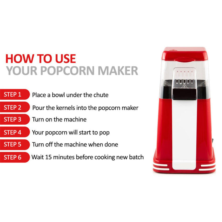 1200W Electric Popcorn Machine