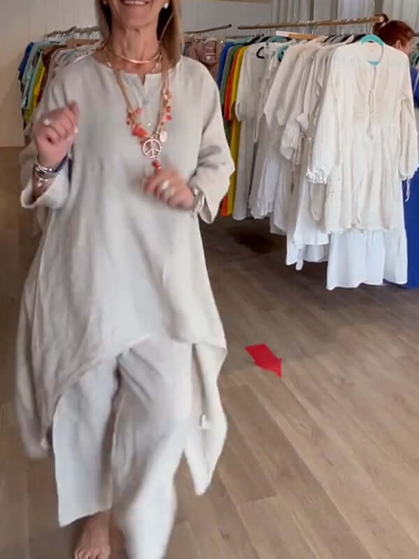 Linen Suit for Women – Wanda