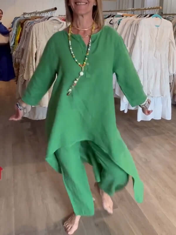 Linen Suit for Women – Wanda