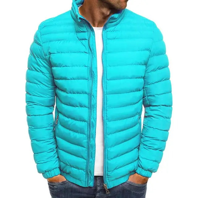 Men’s Padded Summer Jacket – Modern Style for Casual Outings
