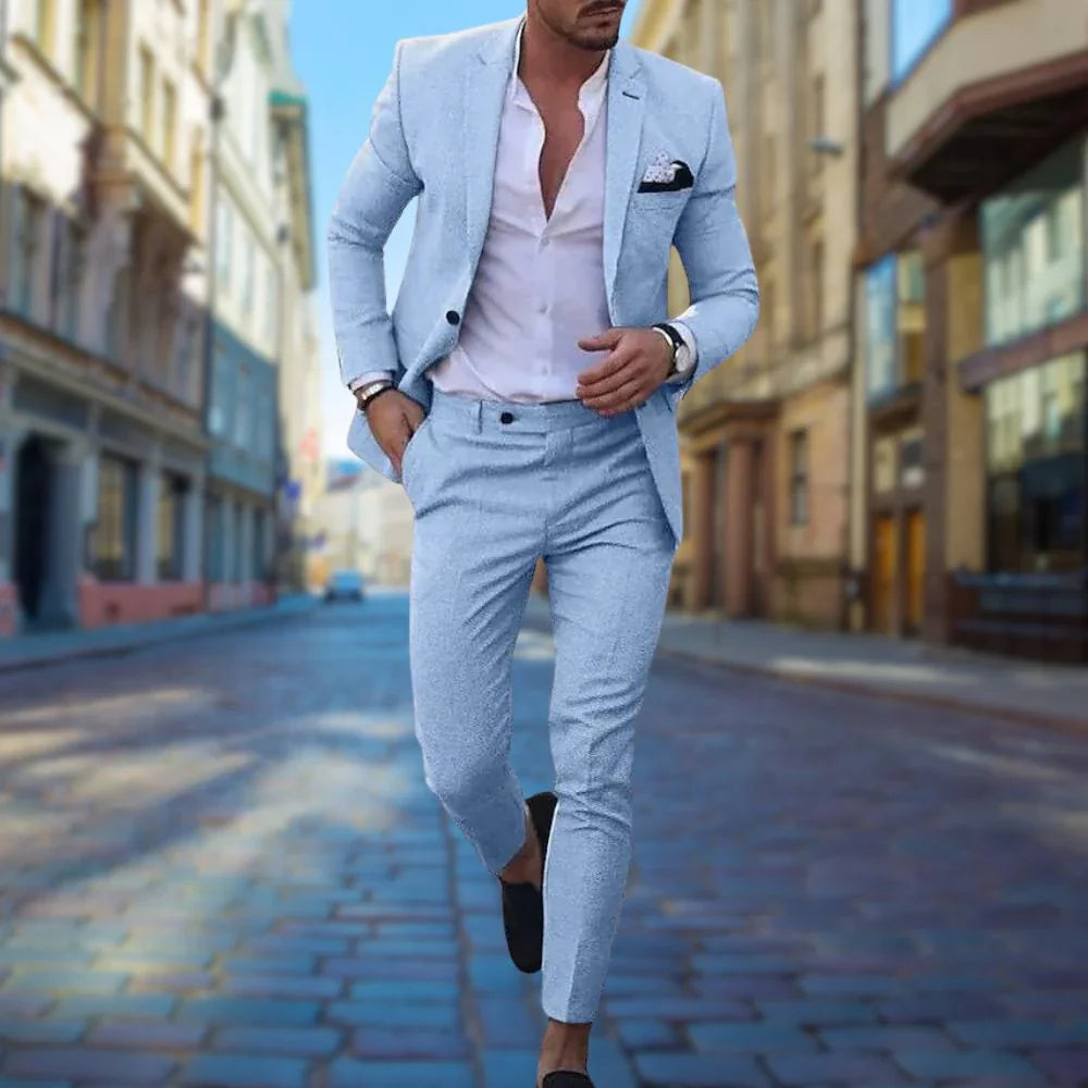 JacobNora AUS – Slim Fit Linen Suit