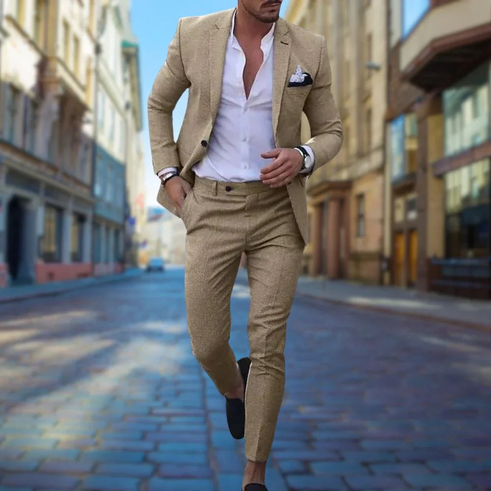 JacobNora AUS – Slim Fit Linen Suit