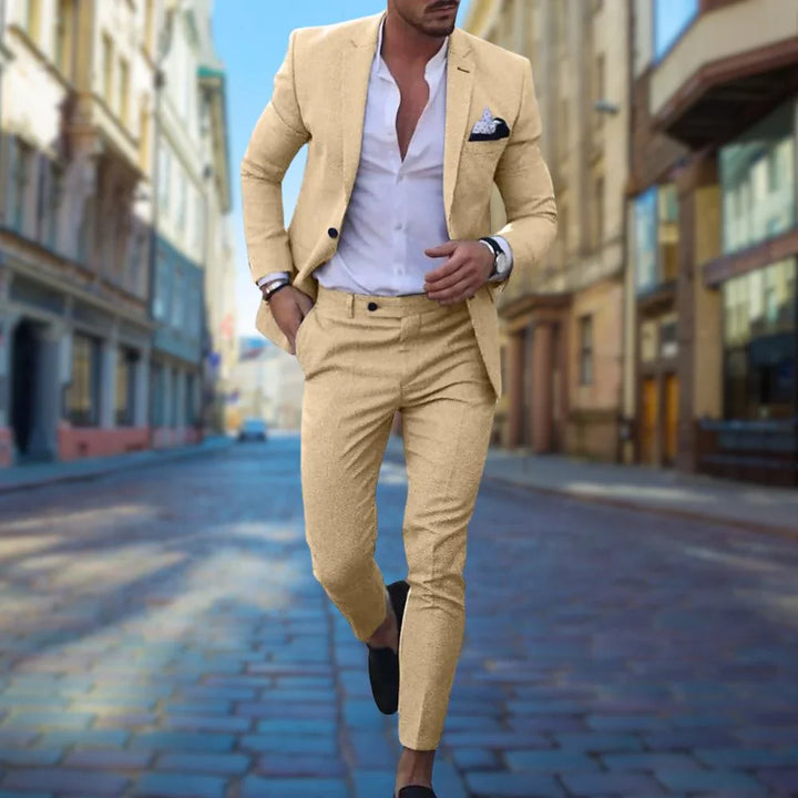JacobNora AUS – Slim Fit Linen Suit