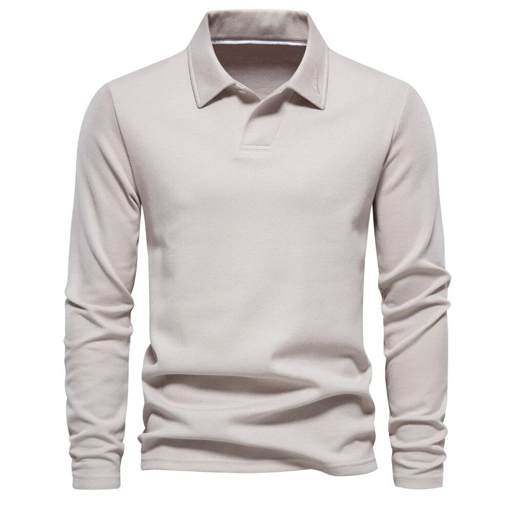 Casual Polo Sweater – Alonso – Comfort, Style, and Refinement in One