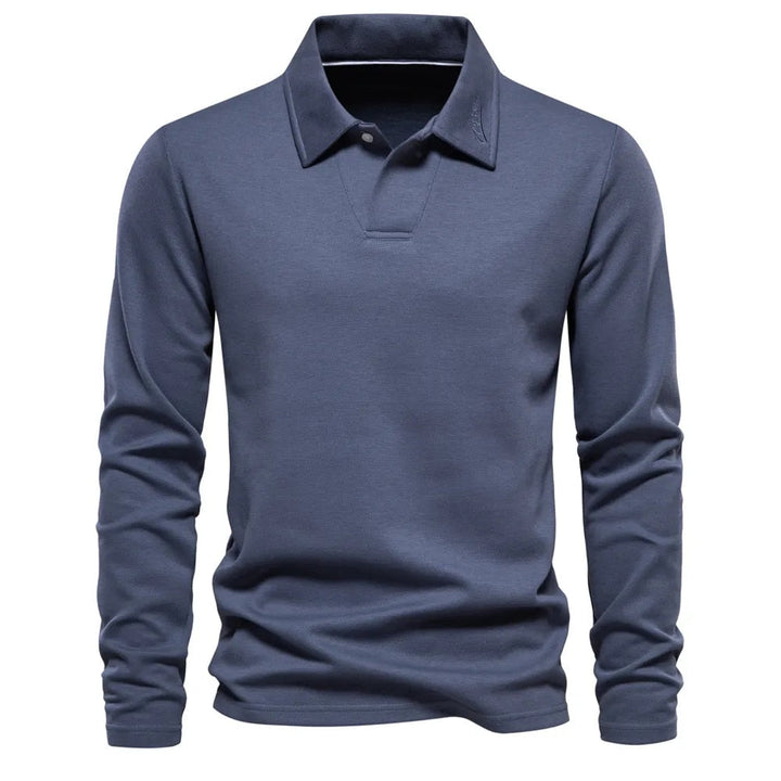Casual Polo Sweater – Alonso – Comfort, Style, and Refinement in One