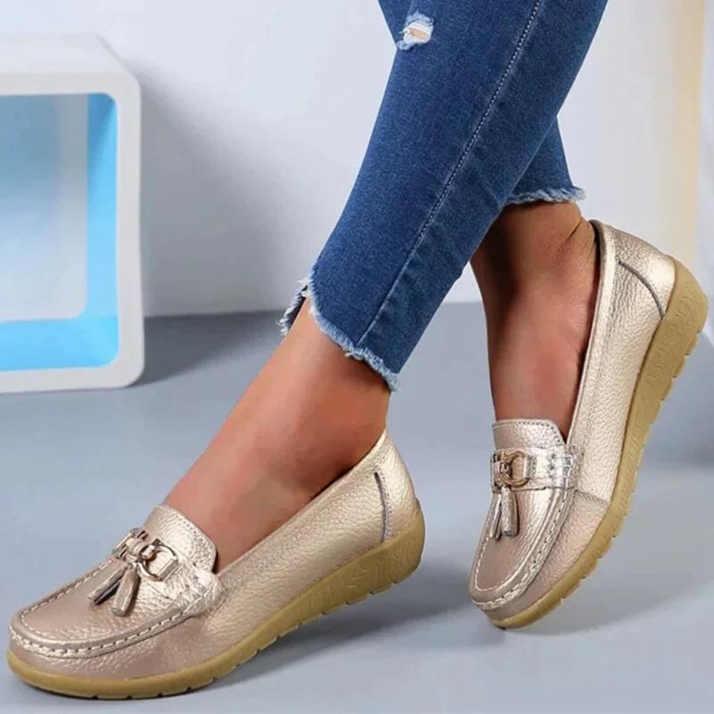 Women’s Retro Wedge Loafers