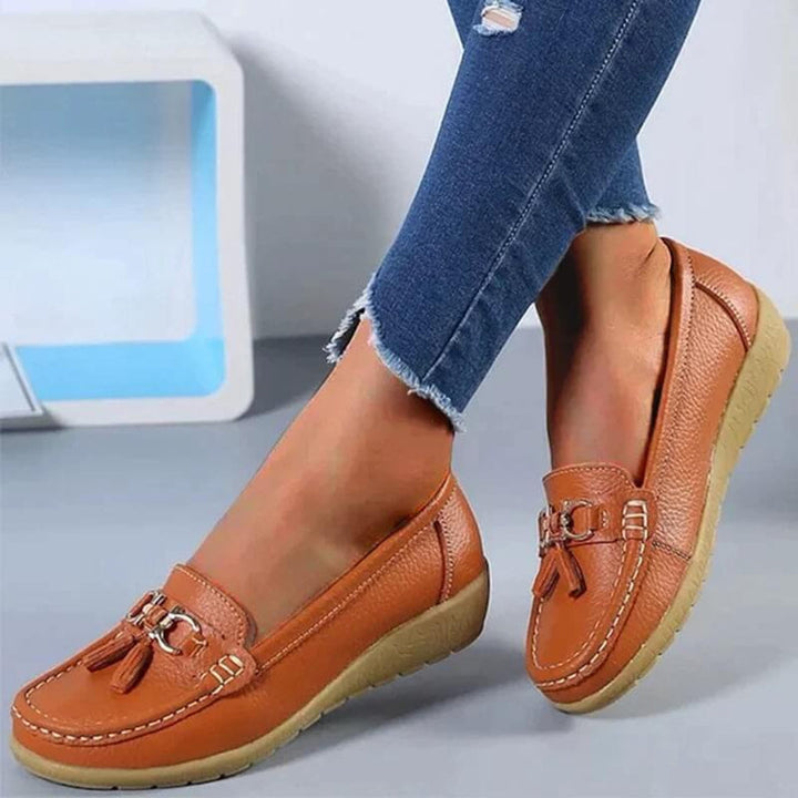 Women’s Retro Wedge Loafers