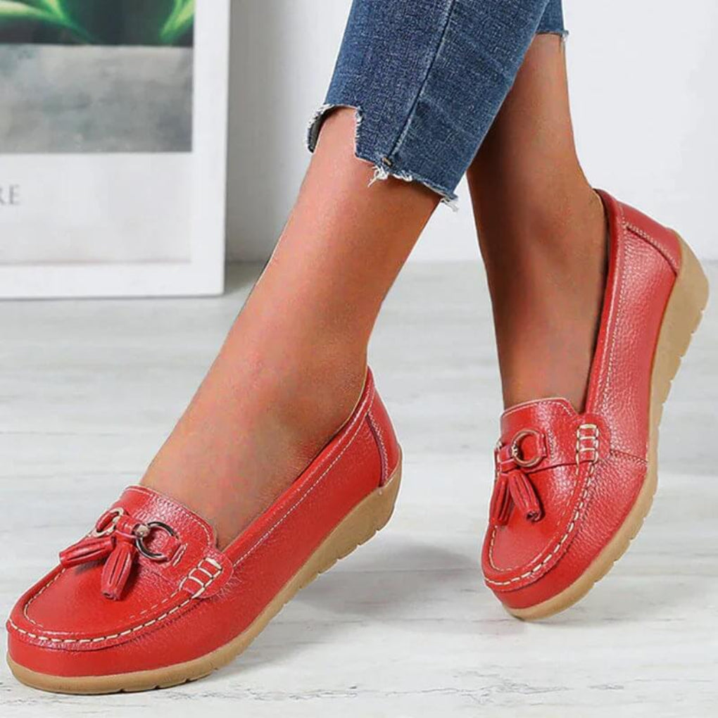 Women’s Retro Wedge Loafers