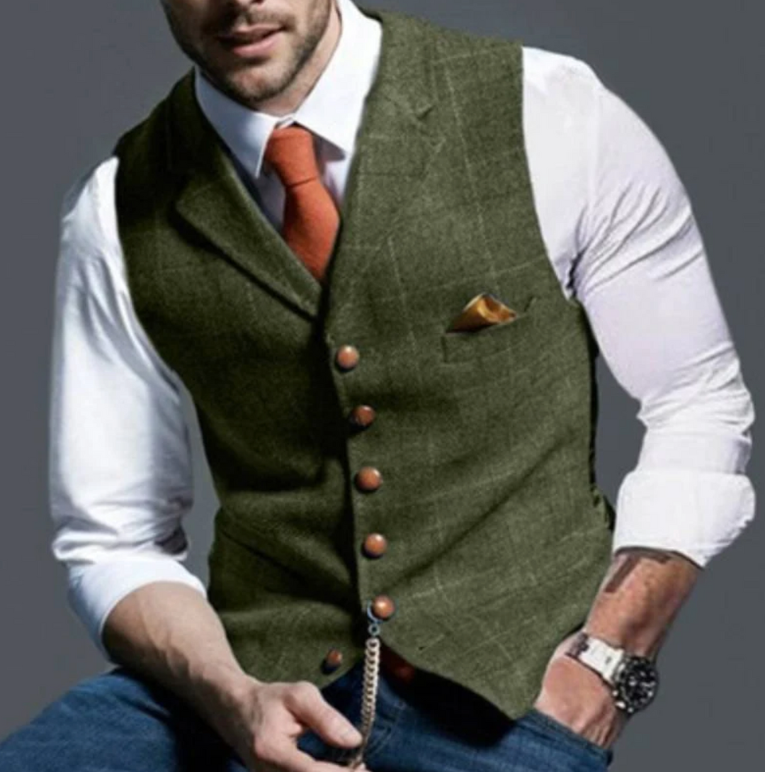 Men’s Vintage Vest – Classic Style with Modern Edge