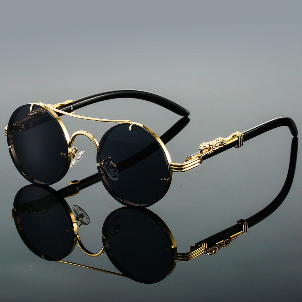 Retro Sunglasses Made of Metal