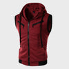 Sleeveless Hooded Vest for Men