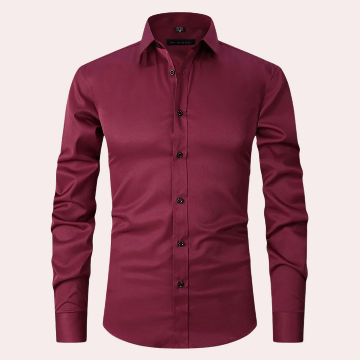 Stretch Non-Iron Men's Shirt – Effortless Style and Comfort