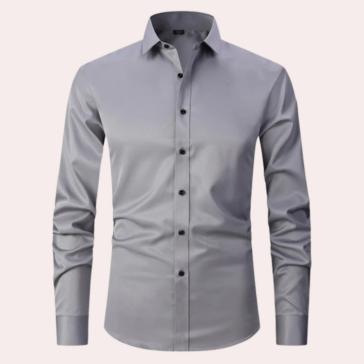 Stretch Non-Iron Men's Shirt – Effortless Style and Comfort