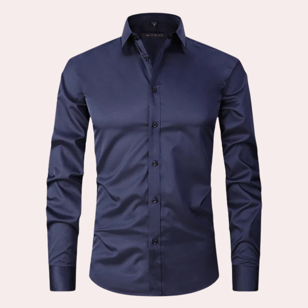 Stretch Non-Iron Men's Shirt – Effortless Style and Comfort