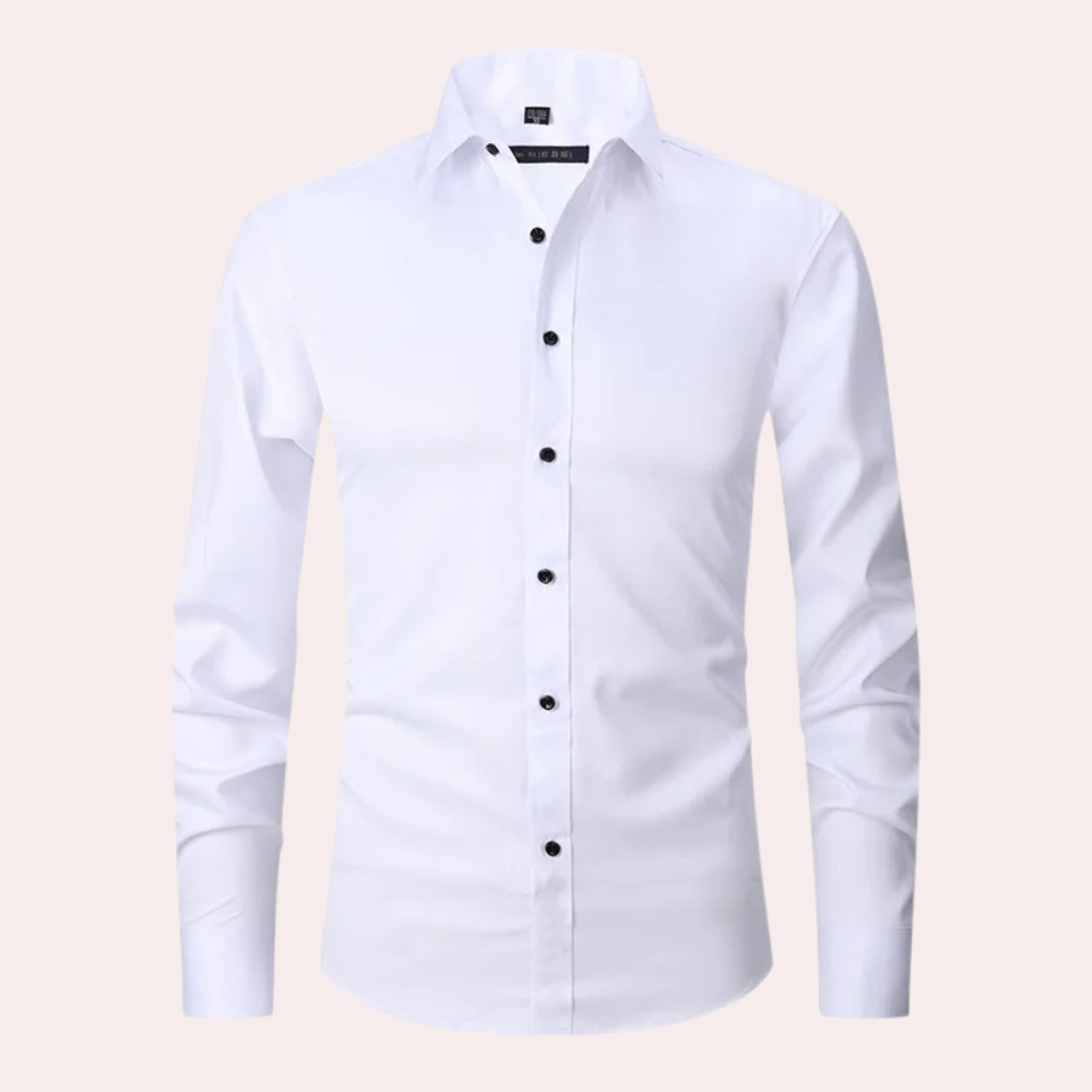 Stretch Non-Iron Men's Shirt – Effortless Style and Comfort