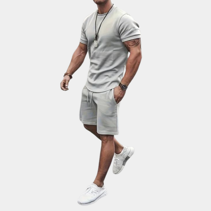 Casual Two-Piece Summer Set for Men – Liam
