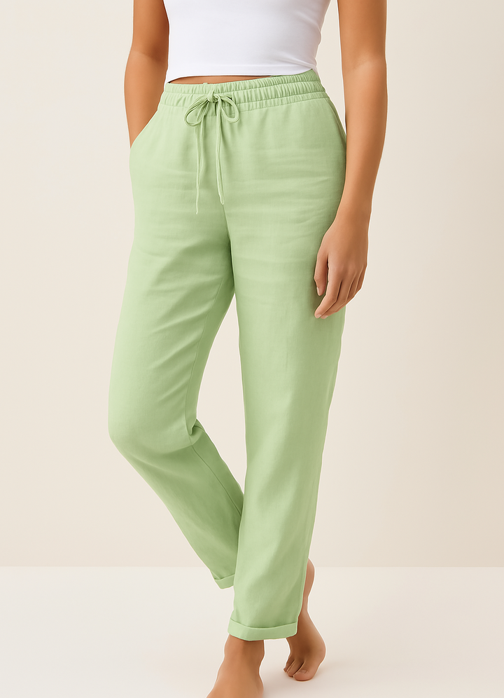 Linen-Blend Trousers Effortless Elegance for Every Occasion