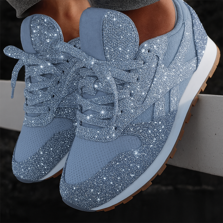 Women’s Glitter Chunky Sneakers