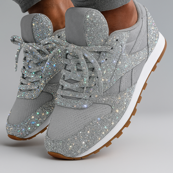 Women’s Glitter Chunky Sneakers
