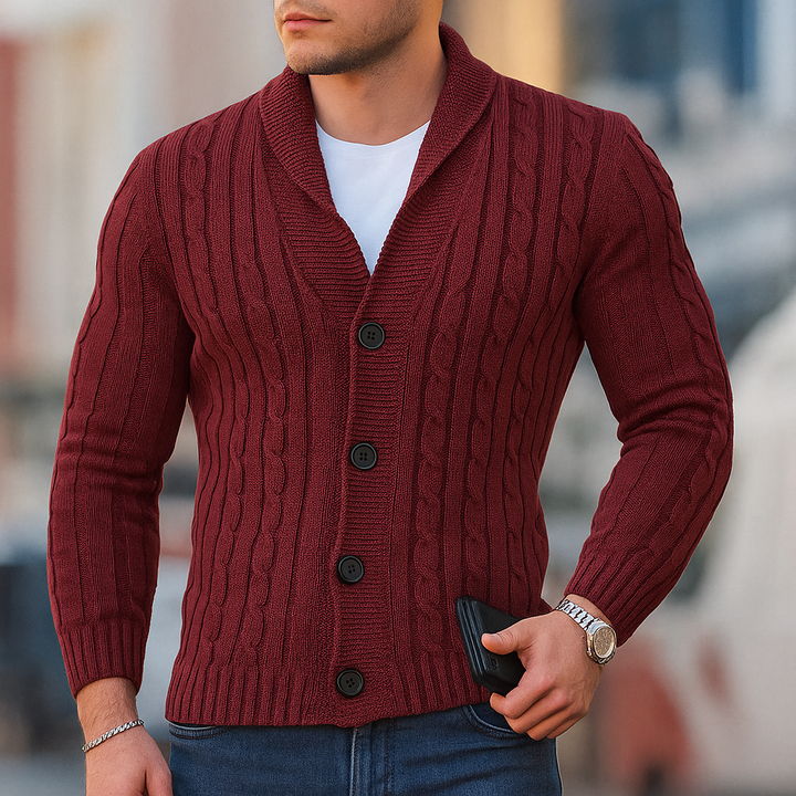 Men’s Warm Knitted Classic Cardigan