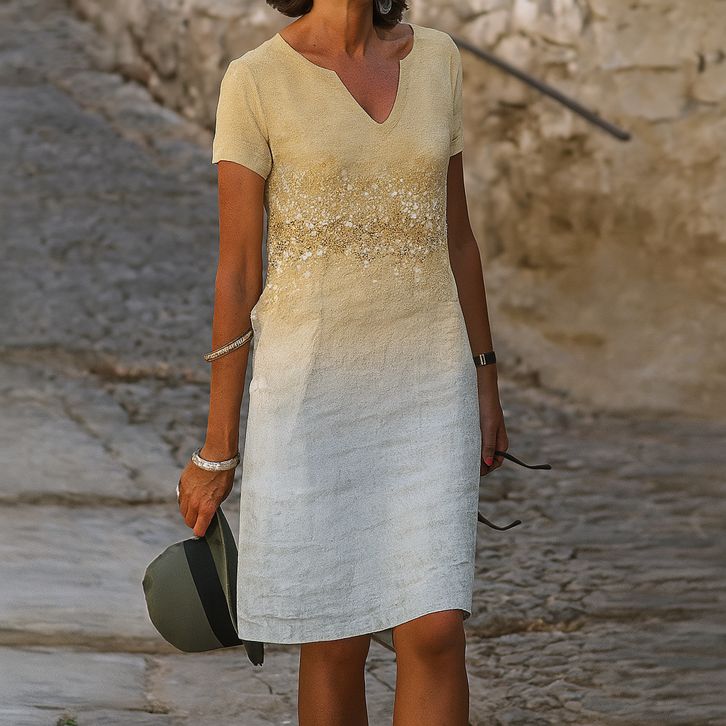 Women’s Casual V Neck Dress