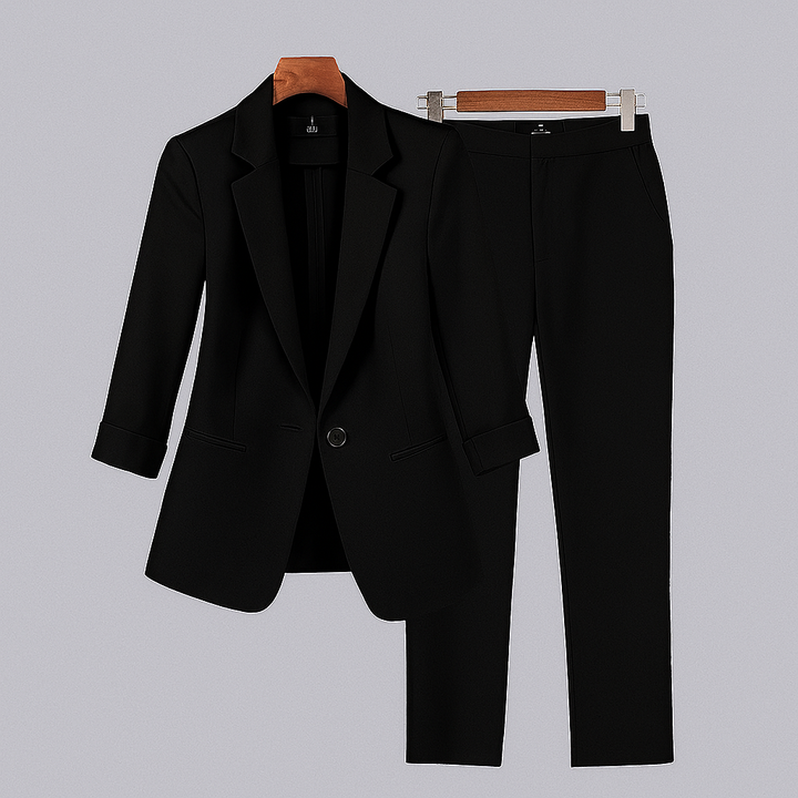 Women’s Formal Suit Set with Blazer and Pants