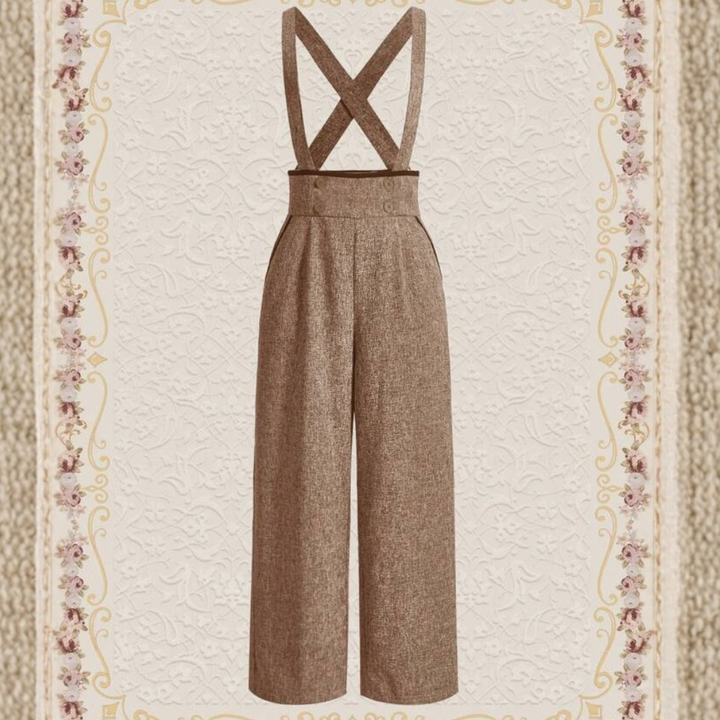 Vintage-Style Women’s Jumpsuit