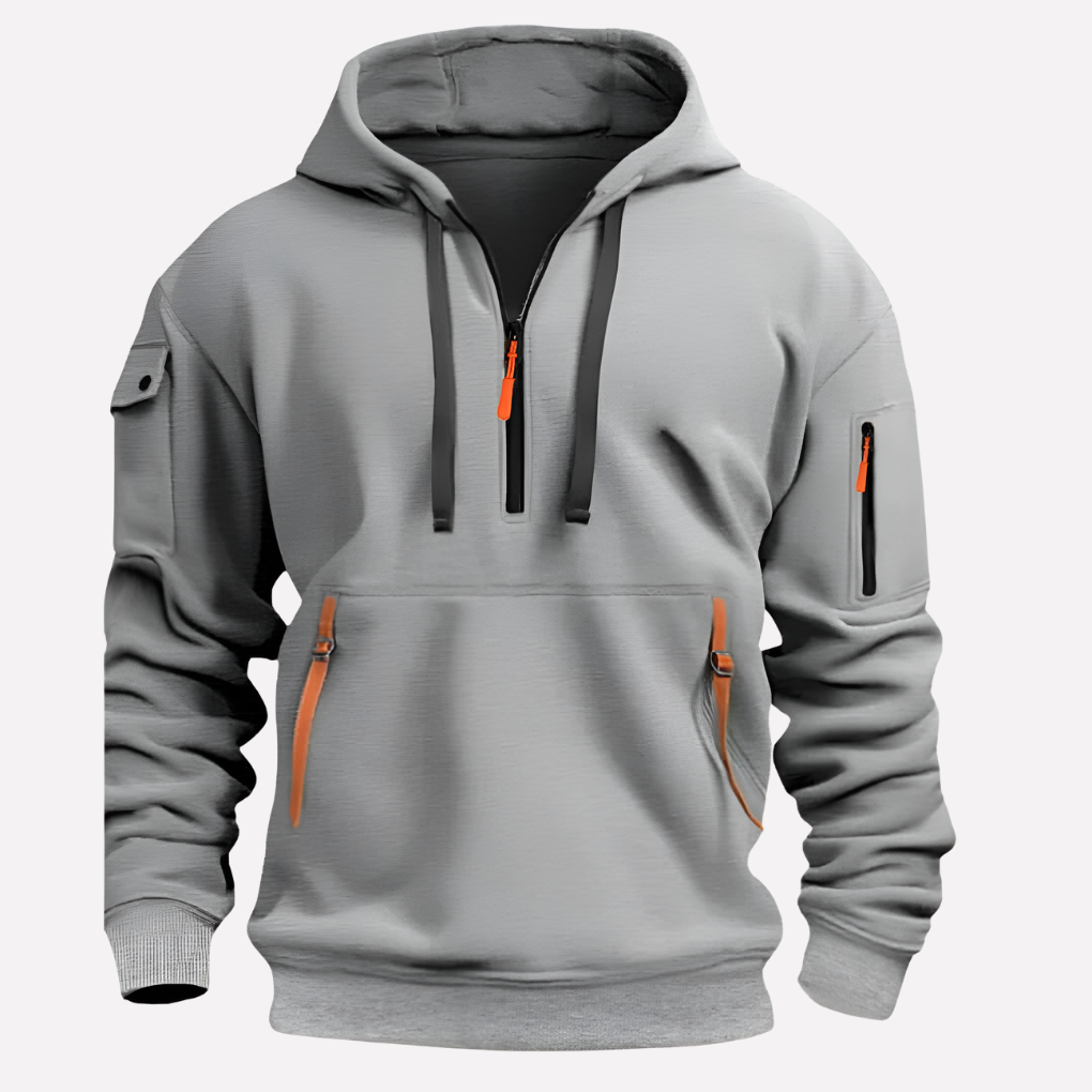 Men’s Hoodie with Adjustable Hood