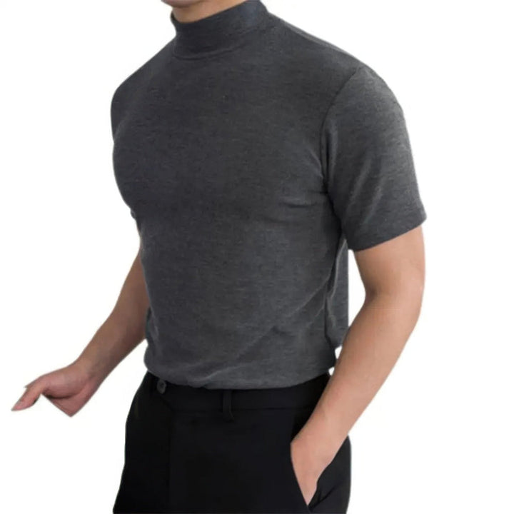 Breathable Men’s Turtleneck Shirt