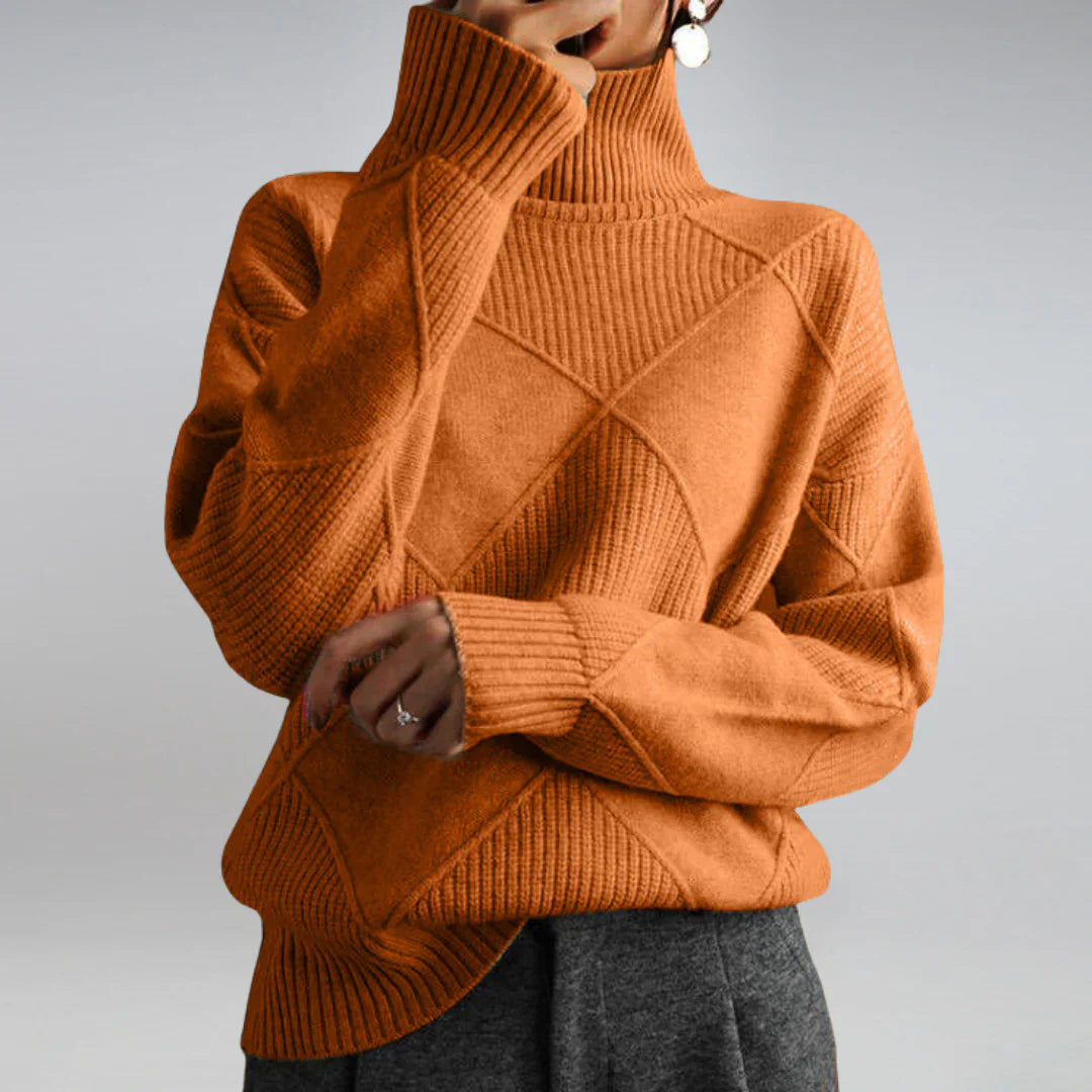 Classic Wool Turtleneck Sweater