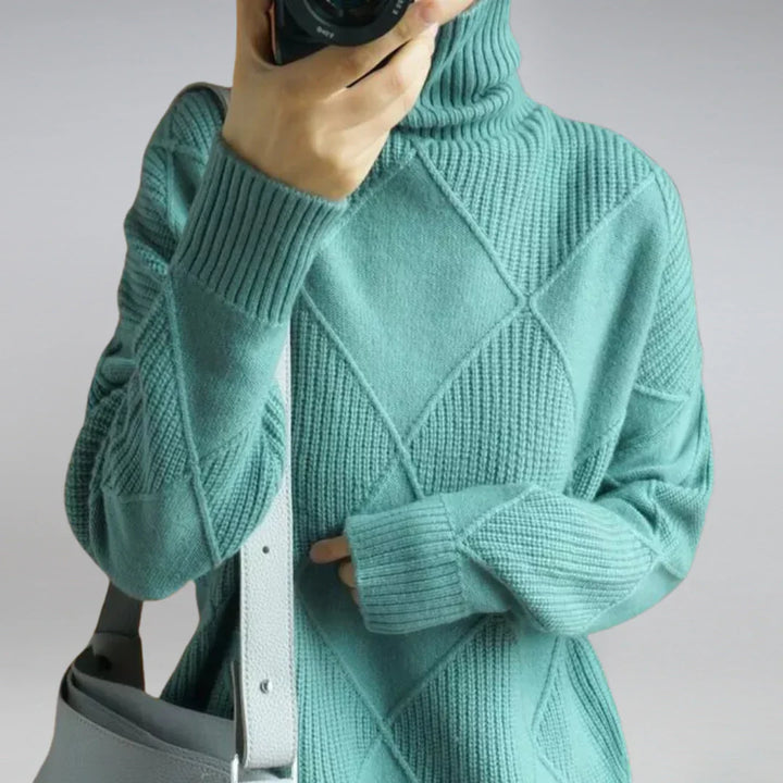 Classic Wool Turtleneck Sweater