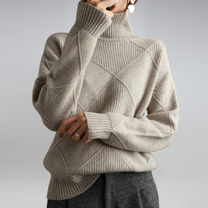 Classic Wool Turtleneck Sweater