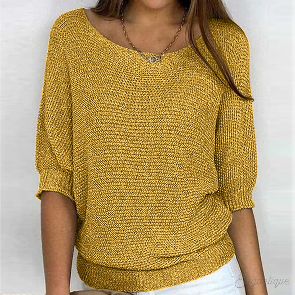 Solid Casual Women's Oversize Sweater