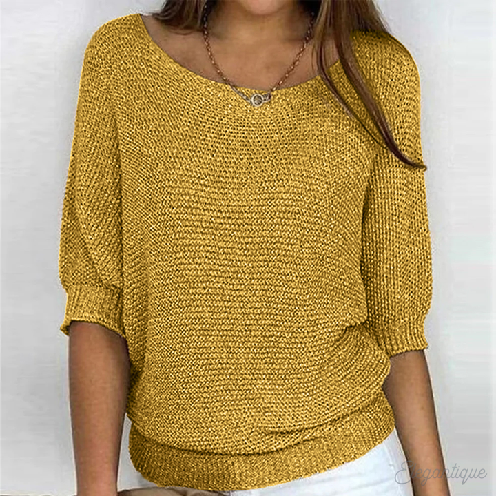 Solid Casual Women's Oversize Sweater