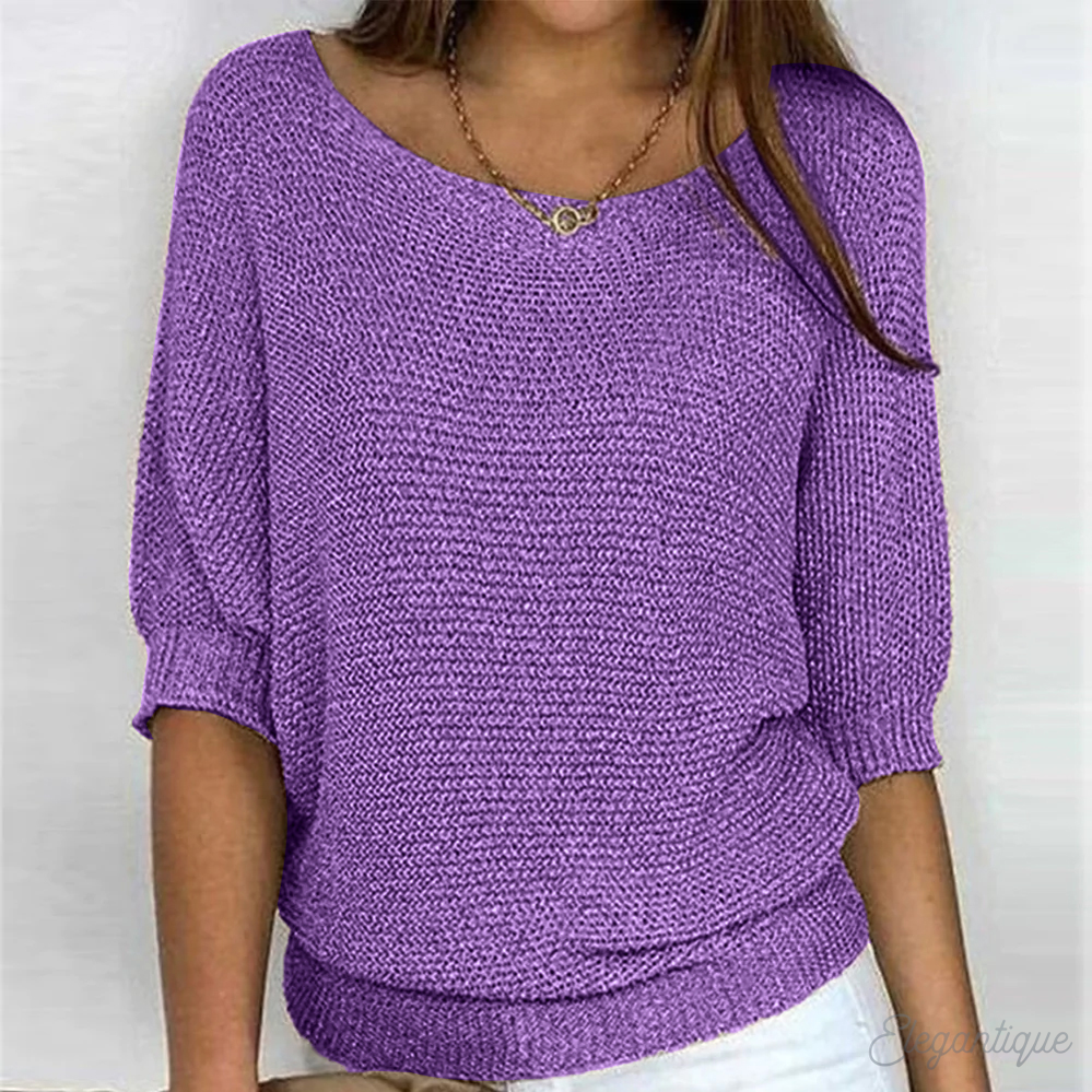 Solid Casual Women's Oversize Sweater