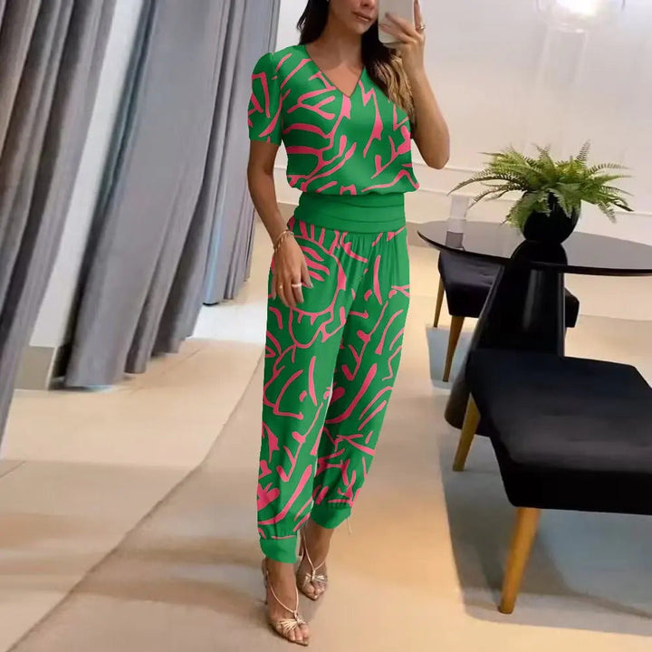 Stylish Printed Chic Jumpsuit for Women
