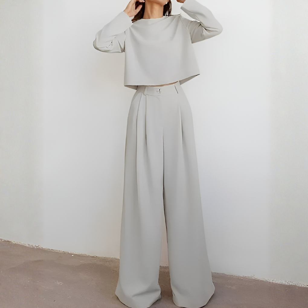 2-Piece Women’s Formal Set – Modern Match for Refined Looks