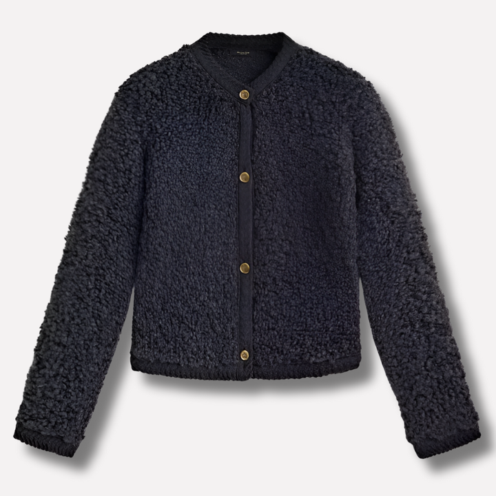 Women’s Button-Cardigan – Soft Layer with Statement Texture