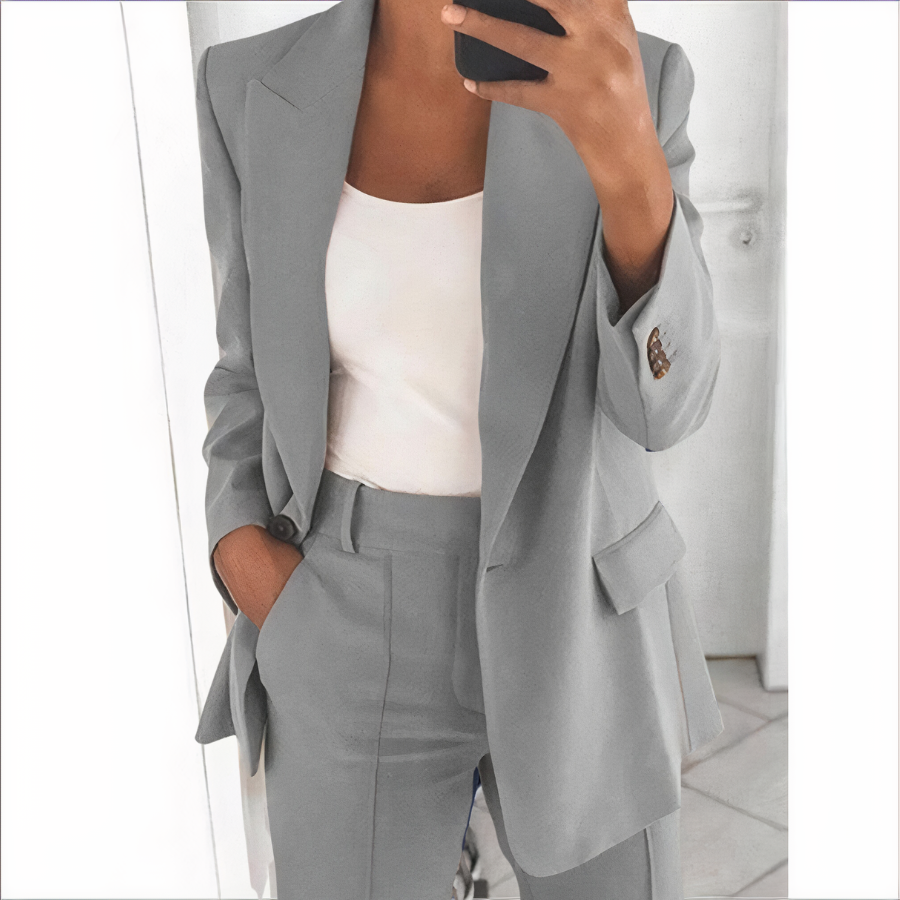 Blazer and Trousers Set – Chic and Professional Style