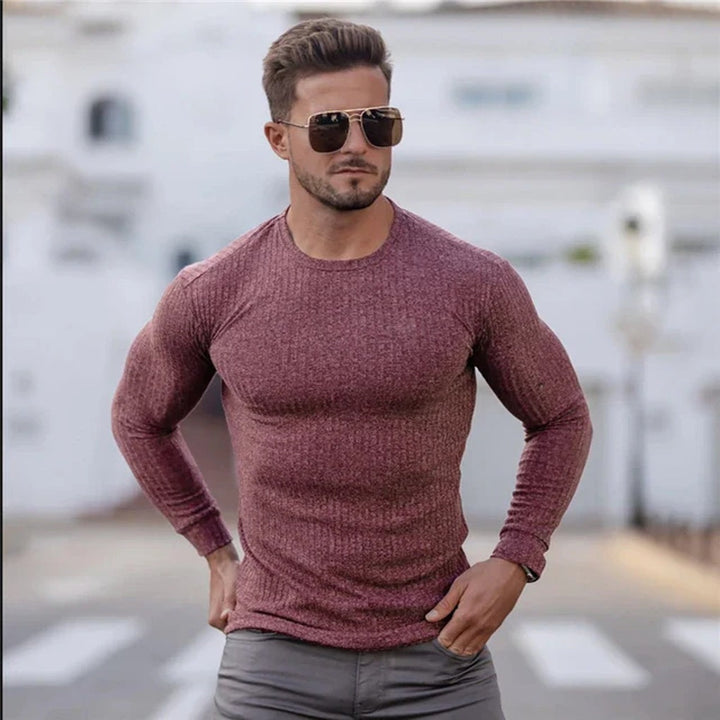 Fine Fine wool Sweater  Elegant Casual Style