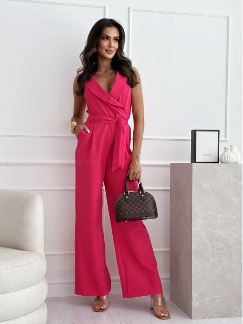 Sleeveless and Sophisticated Fit Jumpsuit