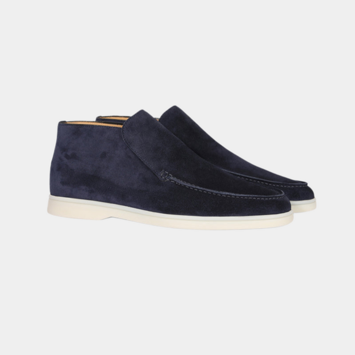 Stylish Men's Kalfssuede Loafers