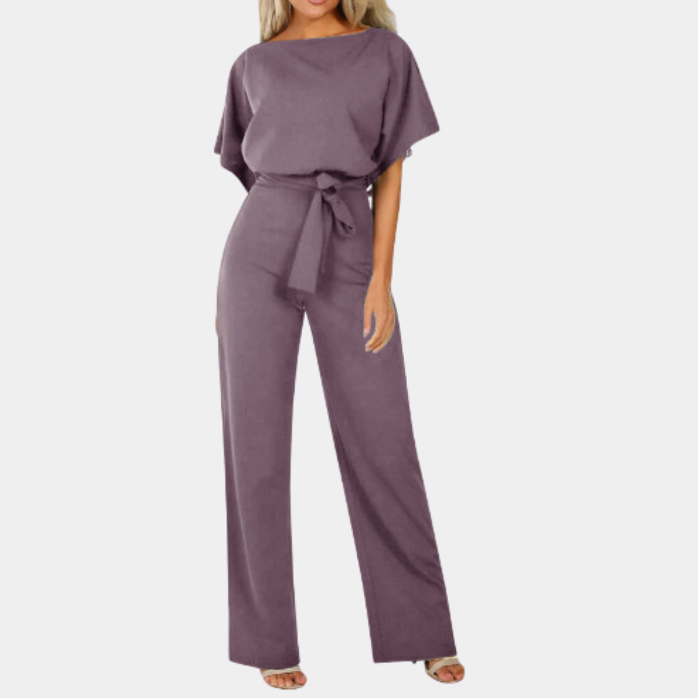 Paarse jumpsuit voor dames
